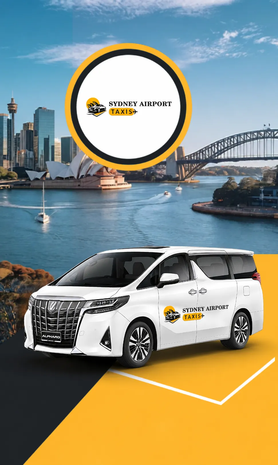 Sydney Airport Taxi Banner